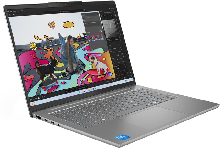Lenovo IdeaPad Slim 5 OLED 14IMH10 83V6000TMB Azerty linkerkant