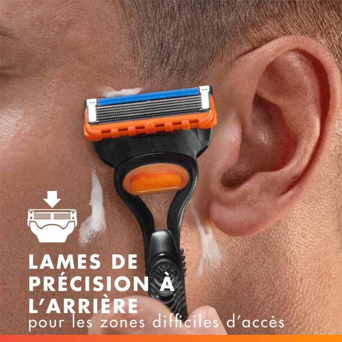 Gillette Fusion5 + 11 recharges de rasoir produit à l'usage