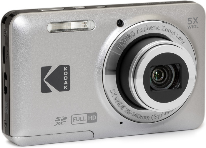 Kodak FZ55 Zilver linkerkant