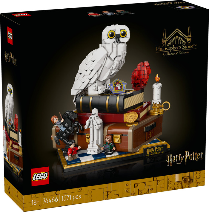 LEGO Harry Potter Philosopher's Stone Collectors' Edition 76466 packaging