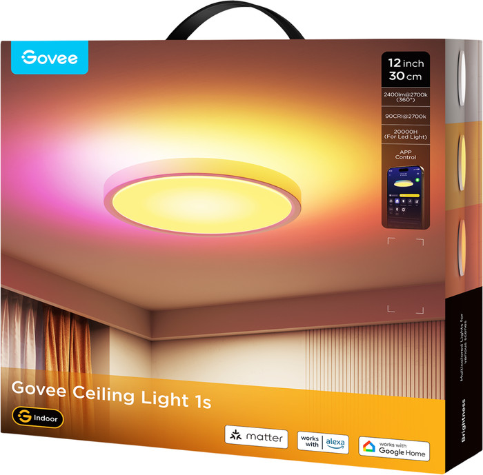 Govee Ceiling Light 12 inches packaging