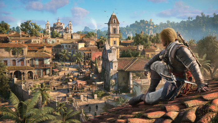 Assassin's Creed Black Flag Resynced PS5 product in gebruik