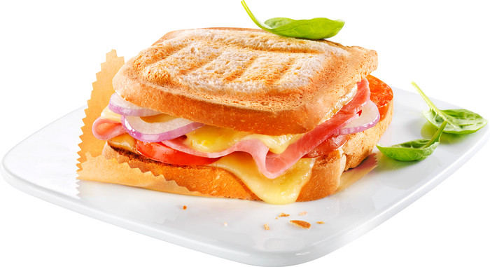 Moulinex SJ615612 Breaktime Croque Monsieur & Wafelijzer product in gebruik