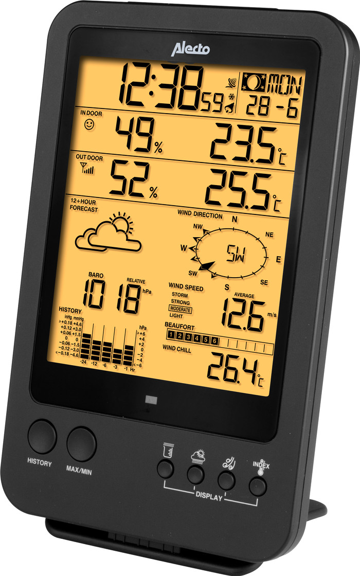 Alecto WS-4700 right side