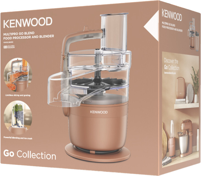 Kenwood Multipro Go FDP23.380RD Red Clay verpakking