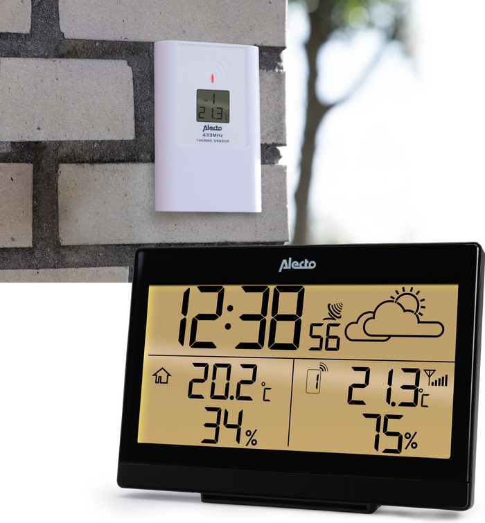 Alecto WS-2300 product in gebruik