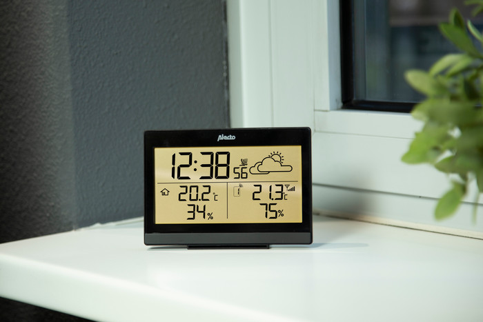 Alecto WS-2300 product in gebruik