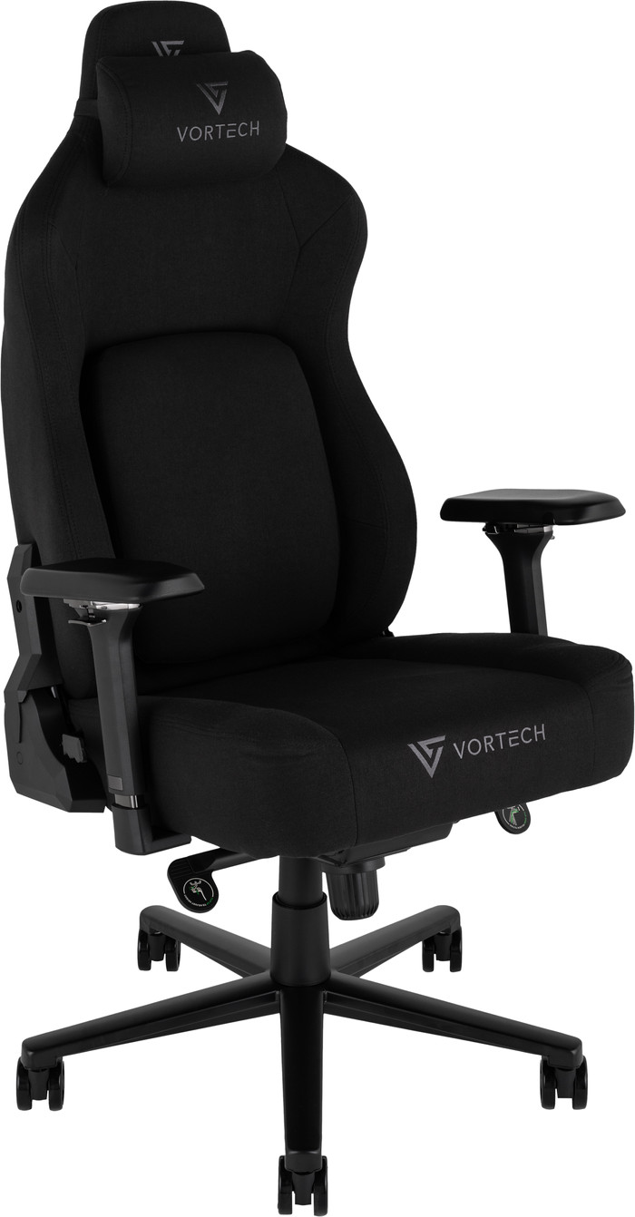Vortech Prestige Gamestoel Zwart linkerkant