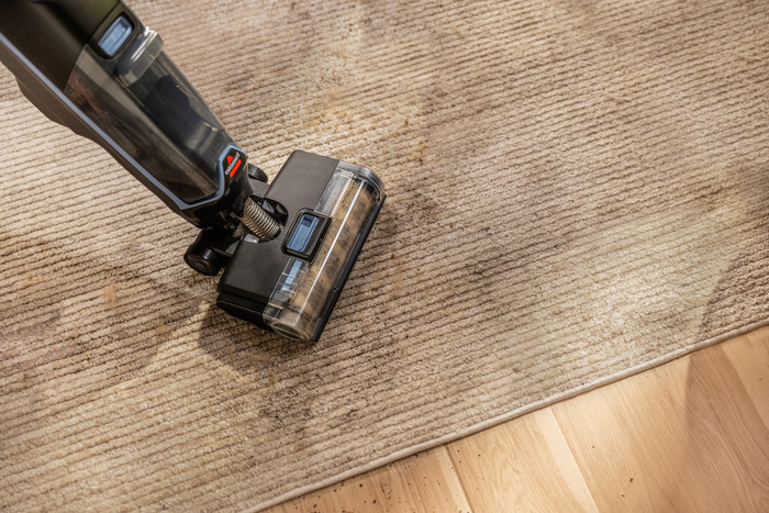 BISSELL CrossWave Edge Cordless Pro product in gebruik