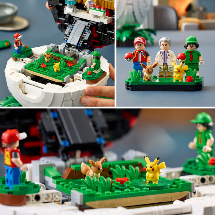 LEGO Pokémon Pokéball met Trainer scènes 72154 detail