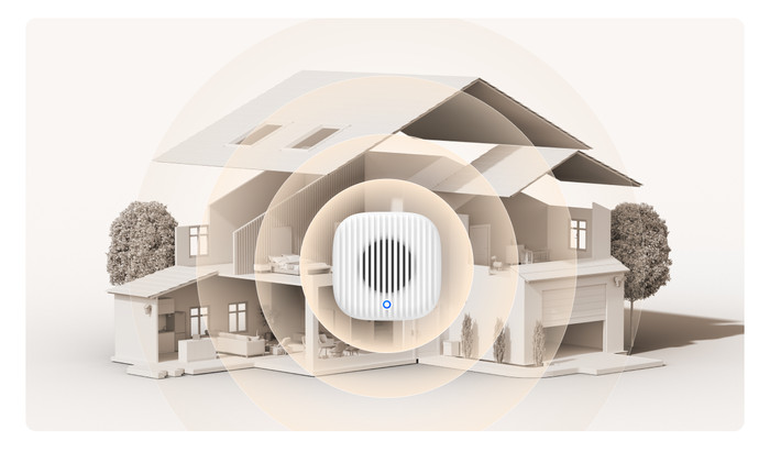 Eufy Video Doorbell Chime 2 product in gebruik