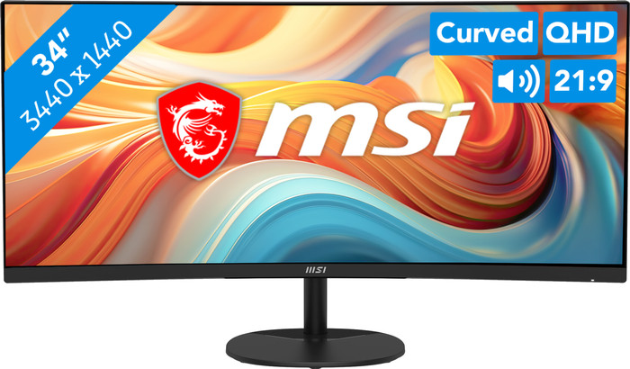 MSI PRO MP341CQ E12 Incurvé Main Image