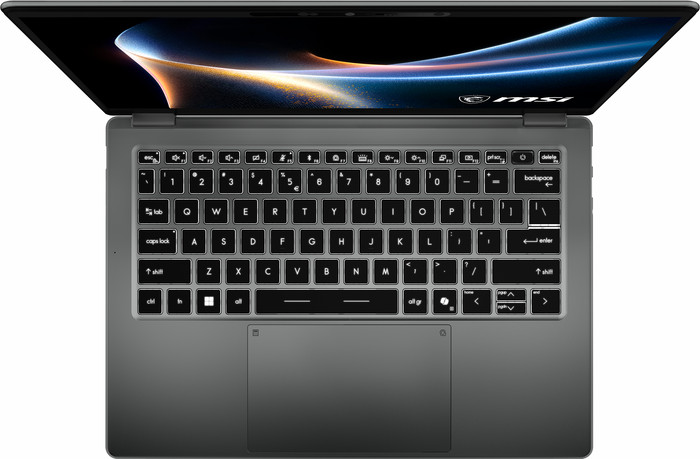 MSI Prestige 14 AI+ D3MG-048BE OLED Azerty bovenkant