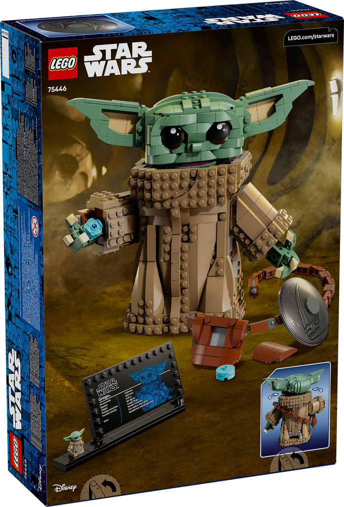 LEGO Star Wars Grogu als leerling van de Mandalorian 75446 verpakking