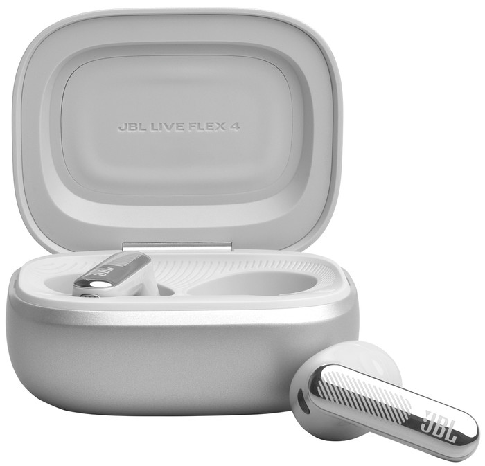 JBL Live Flex 4 Argent avant