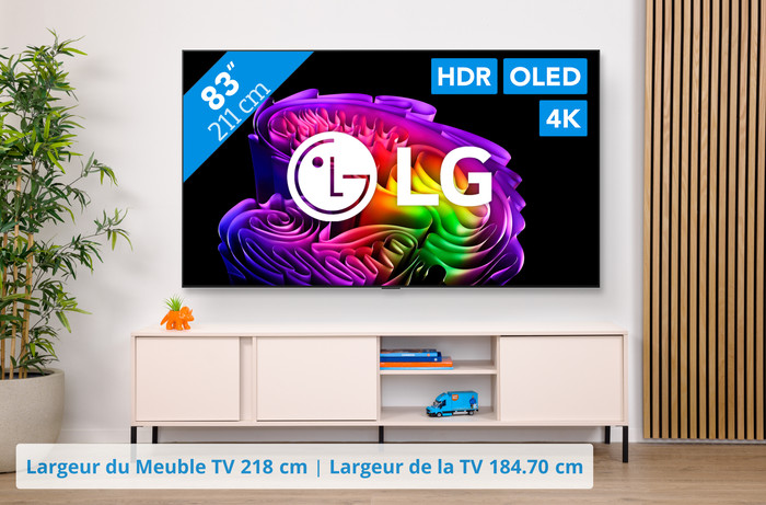 LG OLED 83" G6 (2026) visuel Coolblue 1
