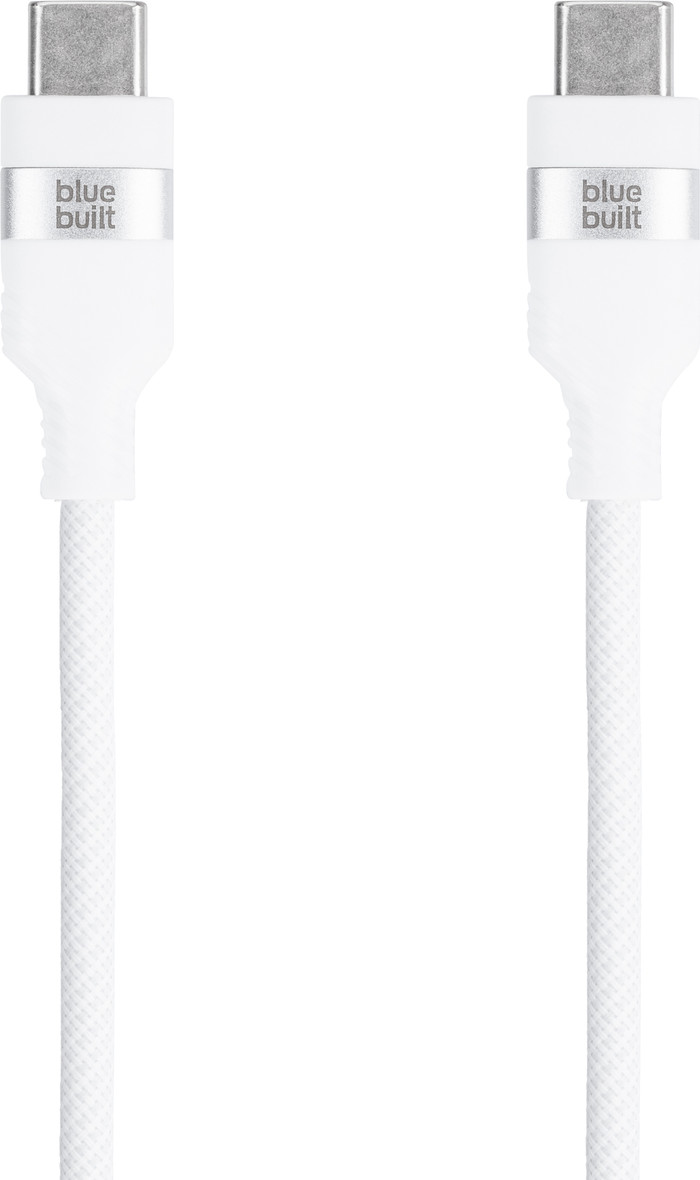 BlueBuilt Usb C naar Usb C Kabel 1,5m Magnetisch Nylon Wit Main Image