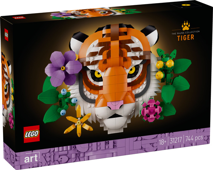 LEGO Art - La Collection Faune - Le Tigre 31217 emballage