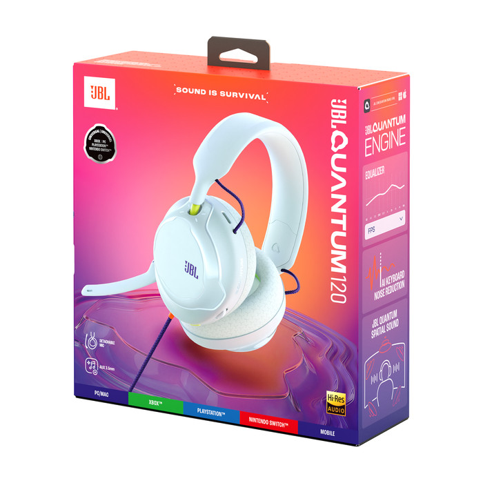 JBL Quantum 120 Ice packaging