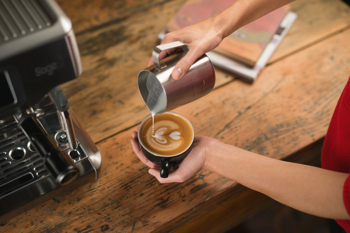Sage the Barista Touch Stainless Steel produit à l'usage