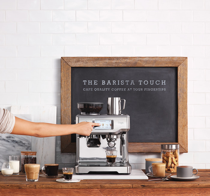 Sage the Barista Touch Stainless Steel produit à l'usage
