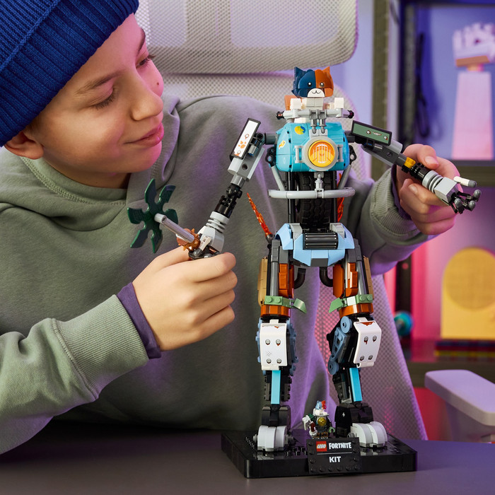 LEGO Fortnite KIT 77081 product in gebruik