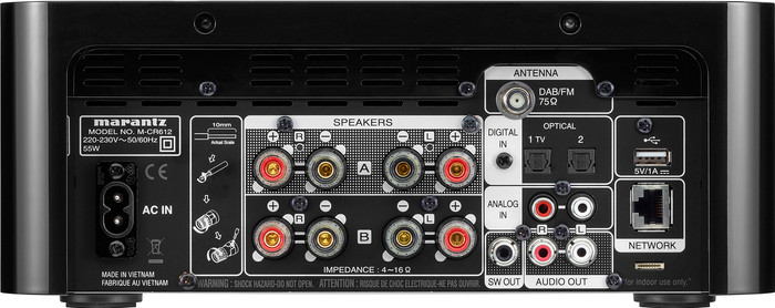 Marantz Melody X Black back