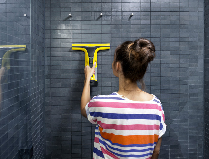 Karcher WV 6 Plus product in gebruik