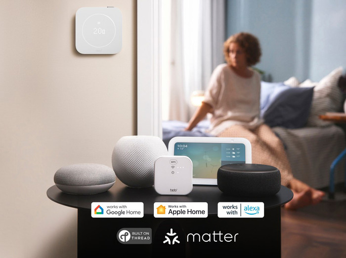 tado Bedrade Slimme Thermostaat X Multi Room Startpakket 2e Generatie (2 Radiatorknoppen) visual leverancier