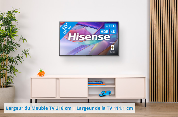 Hisense QLED 50" E79S (2026) visuel Coolblue 1