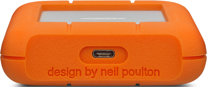 LaCie Rugged USB-C HDD 5 To dessous