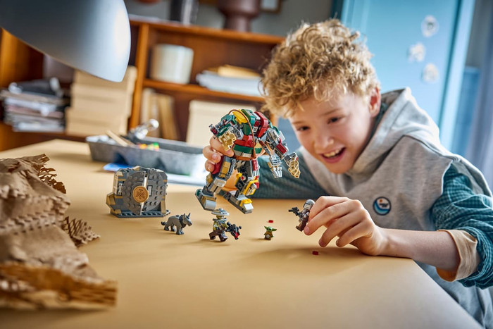 LEGO Star Wars - L¿Attaque du Droïde Sentinelle dans le Palais Hutt 75451 produit à l'usage