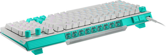 Logitech G512 X 98 Gaming Toetsenbord Azerty Wit achterkant