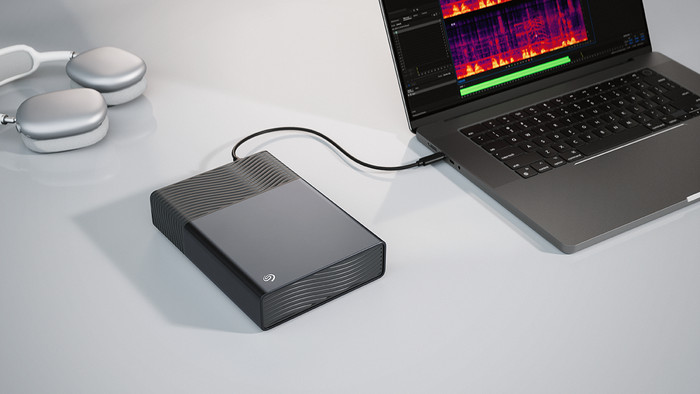 Seagate One Touch HDD 24TB product in gebruik