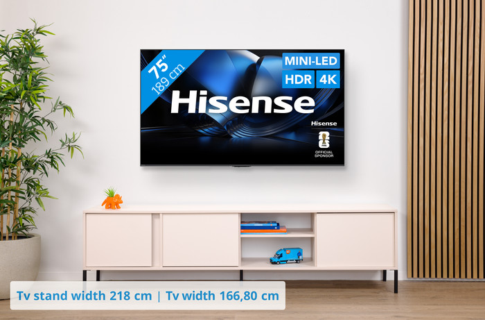 Hisense ULED 75 inches U79SE (2026) visual Coolblue 1