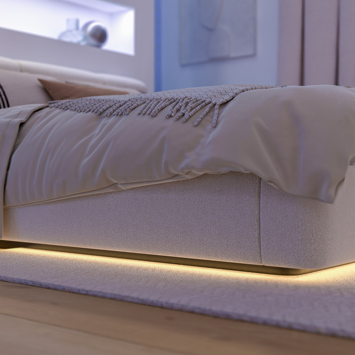 Philips Hue Flux Hoekconnector 4-Pack product in gebruik