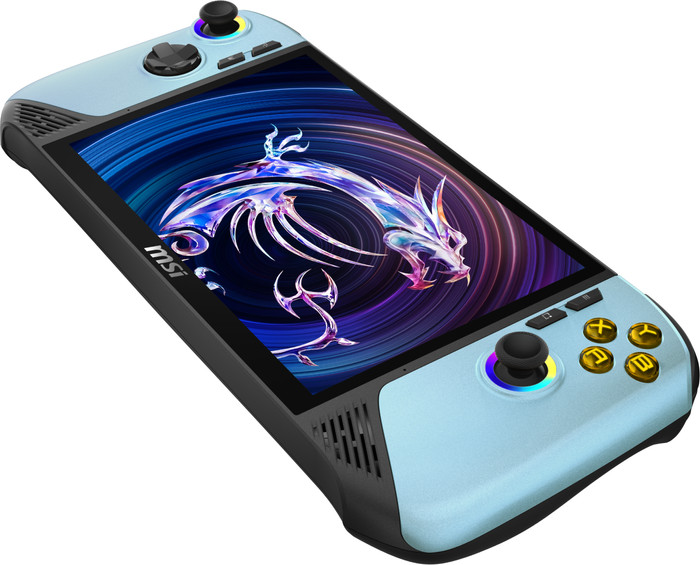 MSI Claw 8 AI+ A2VM Glacier Blue Edition-250NL detail