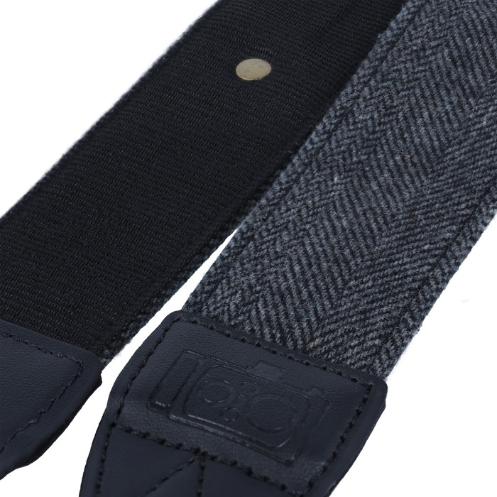 Rollei Camera Strap Zwart detail