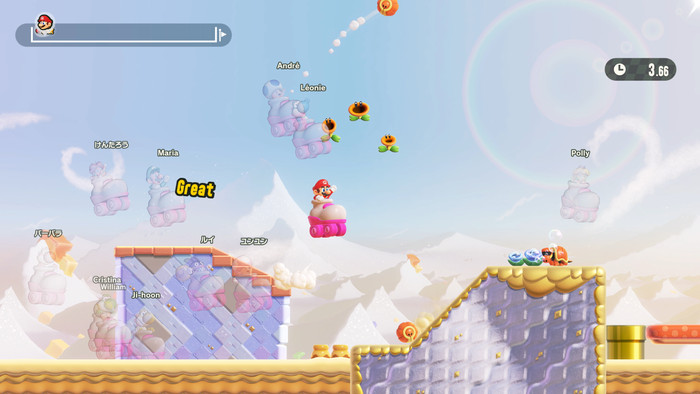 Super Mario Bros. Wonder Nintendo Switch 2 Edition visual leverancier