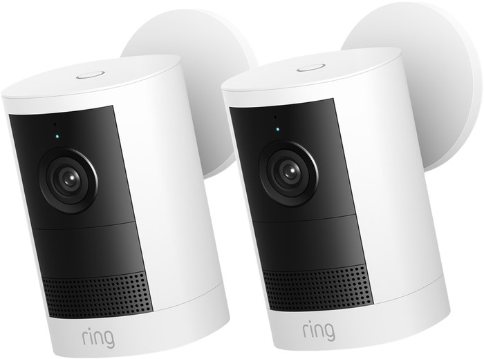 Ring Outdoor Camera Batterij 2e Generatie Wit Duo Pack Main Image