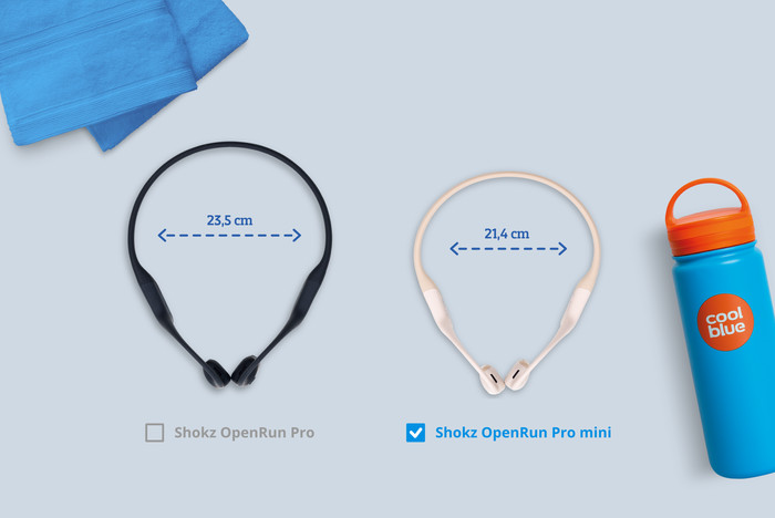 Shokz OpenRun Pro 2 Mini Noir visuel Coolblue 1