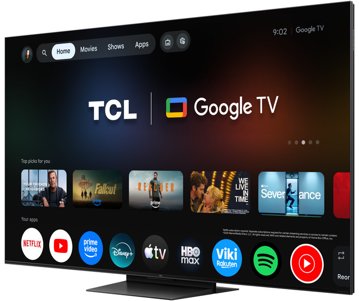 TCL SQD Mini-LED 55" C89L (2026) avant