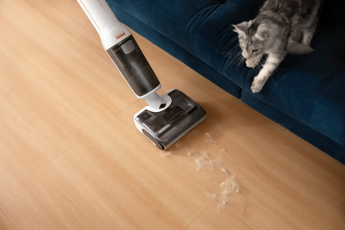 Roborock F25 RT product in gebruik