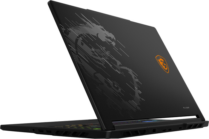 MSI Raider 16 OLED HX B2WH-042BE achterkant