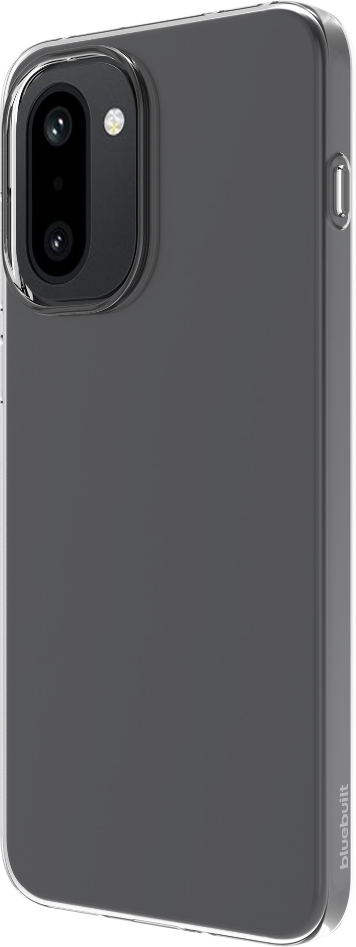 BlueBuilt OnePlus 15R Back Cover Transparant rechterkant