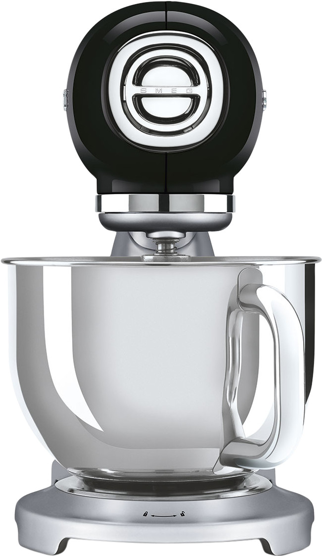 SMEG SMF04BLEU Noir avant