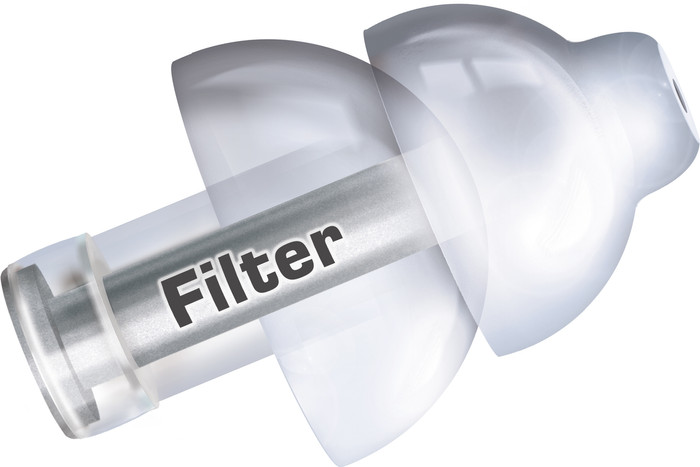 Alpine MusicSafe Pro Transparent front