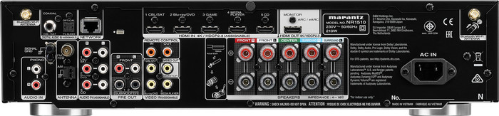 Marantz NR1510 Noir arrière