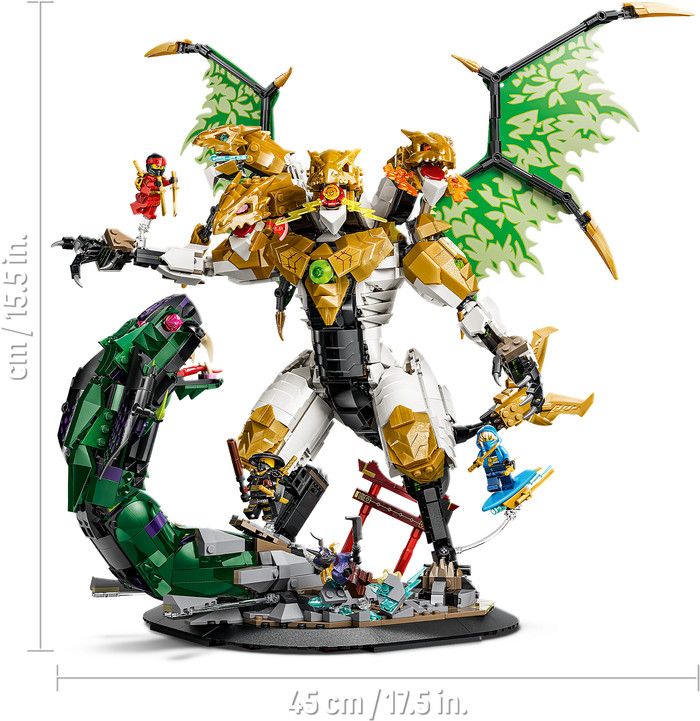 LEGO Ninjago Ultra Drakenstrijd 71872 detail