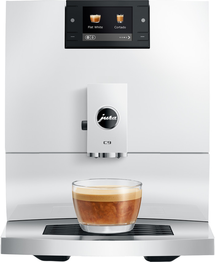JURA C9 Piano White (EA) avant